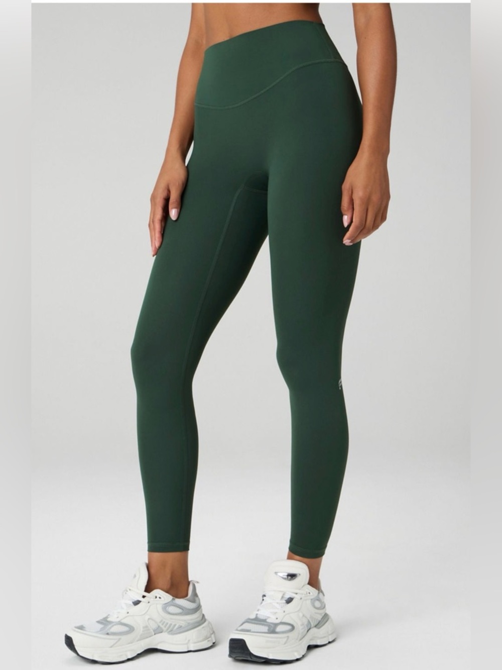 High-Rise Forest Green Seamless Leggings